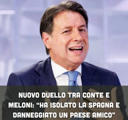 Nuovo duello tra Conte e Meloni: “Ha isolato la Spagna e danneggiato un Paese amico”