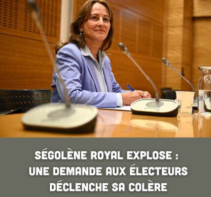 Ségolène Royal explose : une demande aux électeurs déclenche sa colère