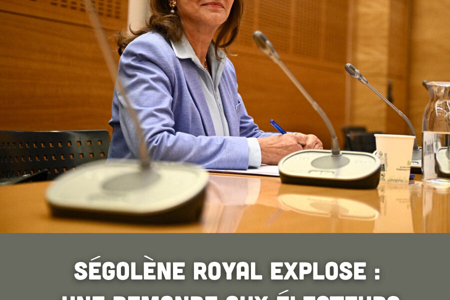 Ségolène Royal explose : une demande aux électeurs déclenche sa colère