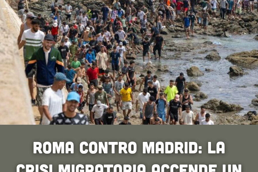 Roma contro Madrid: la crisi migratoria accende un nuovo scontro diplomatico