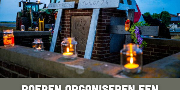 Boeren organiseren een opvallend afscheid: de boodschap is glashelder