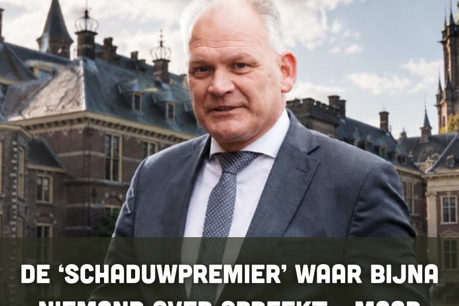 De ‘schaduwpremier’ waar bijna niemand over spreekt… maar iedereen zou moeten kennen