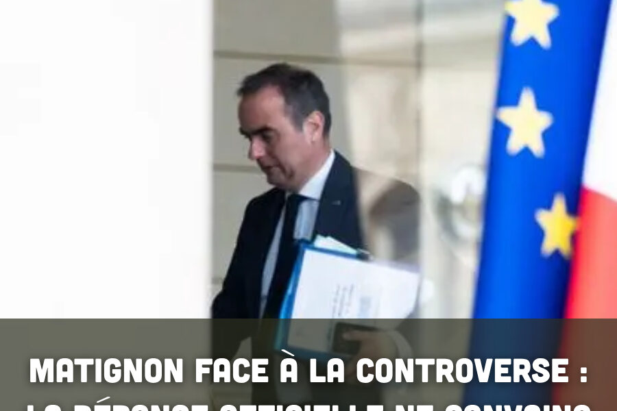Matignon face à la controverse : la réponse officielle ne convainc pas tout le monde
