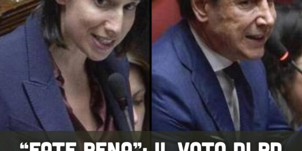 “Fate pena”: il voto di Pd e M5S scatena una tempesta politica