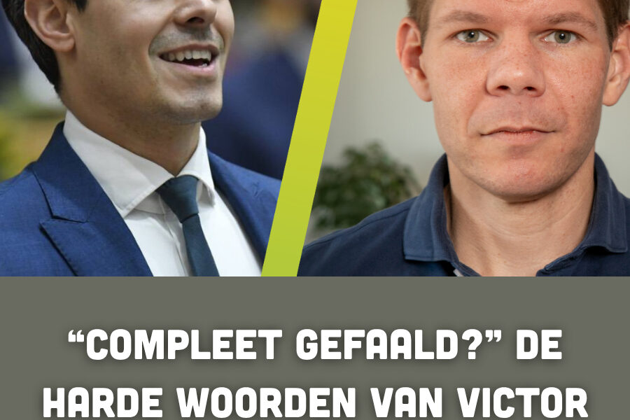“Compleet gefaald?” De harde woorden van Victor Vlam zorgen voor discussie