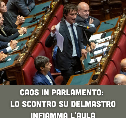 Caos in Parlamento: lo scontro su Delmastro infiamma l'Aula
