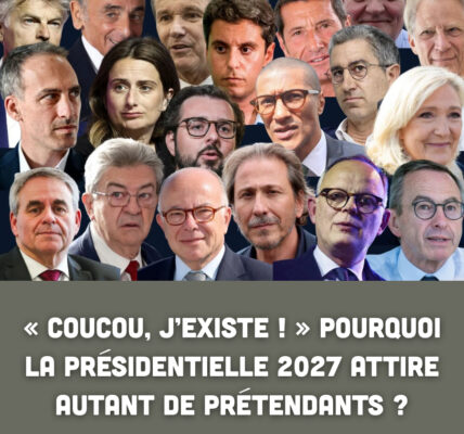 « Coucou, j’existe ! » Pourquoi la présidentielle 2027 attire autant de prétendants ?