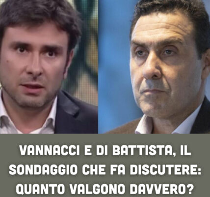 Vannacci e Di Battista, il sondaggio che fa discutere: quanto valgono davvero?