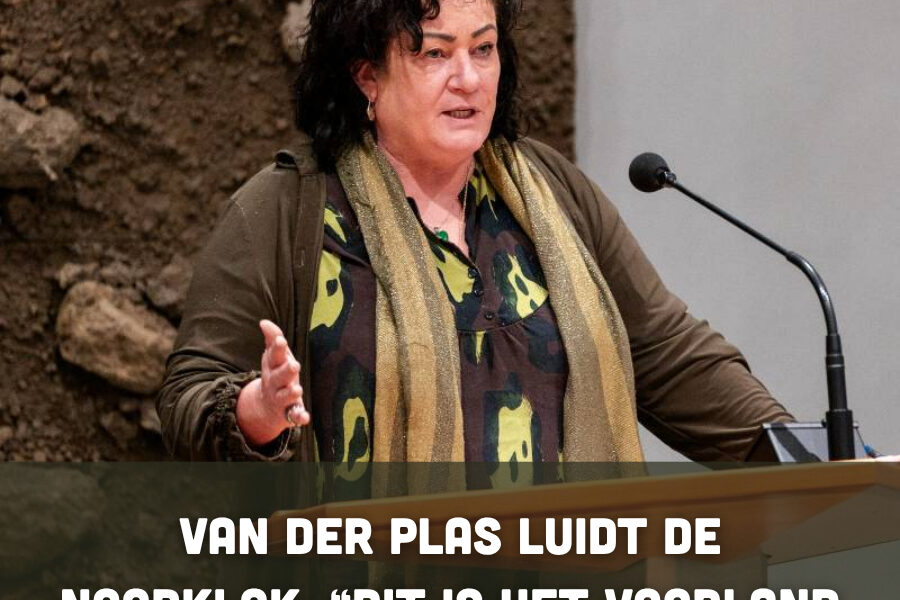 Van der Plas luidt de noodklok: “Dit is het voorland waar we naartoe gaan”