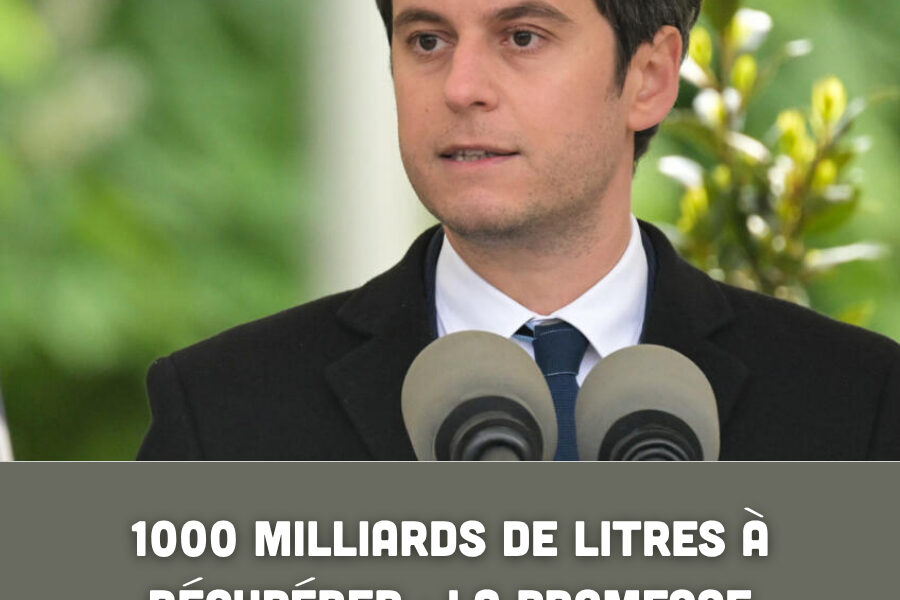 1000 milliards de litres à récupérer : la promesse ambitieuse d’Attal pour 2027