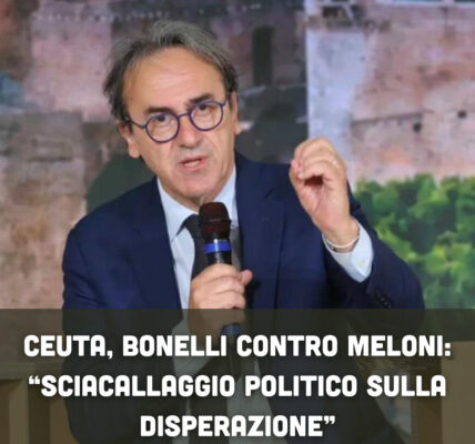 Ceuta, Bonelli contro Meloni: “Sciacallaggio politico sulla disperazione”
