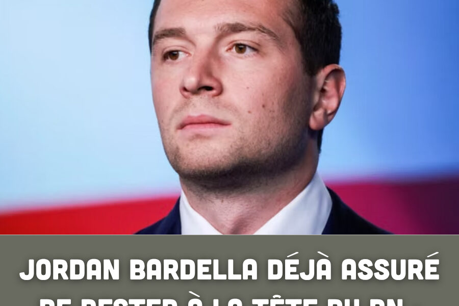 Jordan Bardella déjà assuré de rester à la tête du RN : pourquoi tout est joué ?