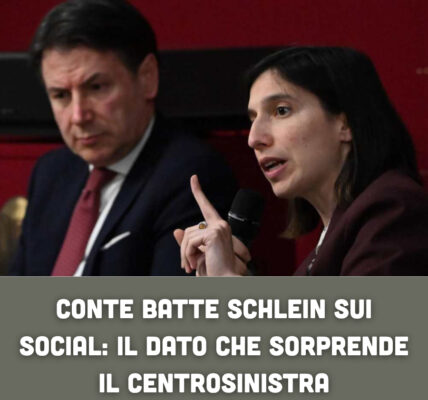 Conte batte Schlein sui social: il dato che sorprende il centrosinistra