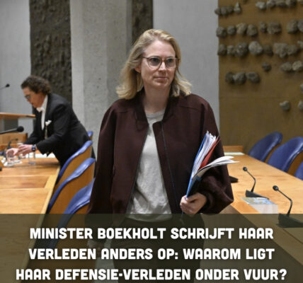 Minister Boekholt schrijft haar verleden anders op: waarom ligt haar Defensie-verleden onder vuur?
