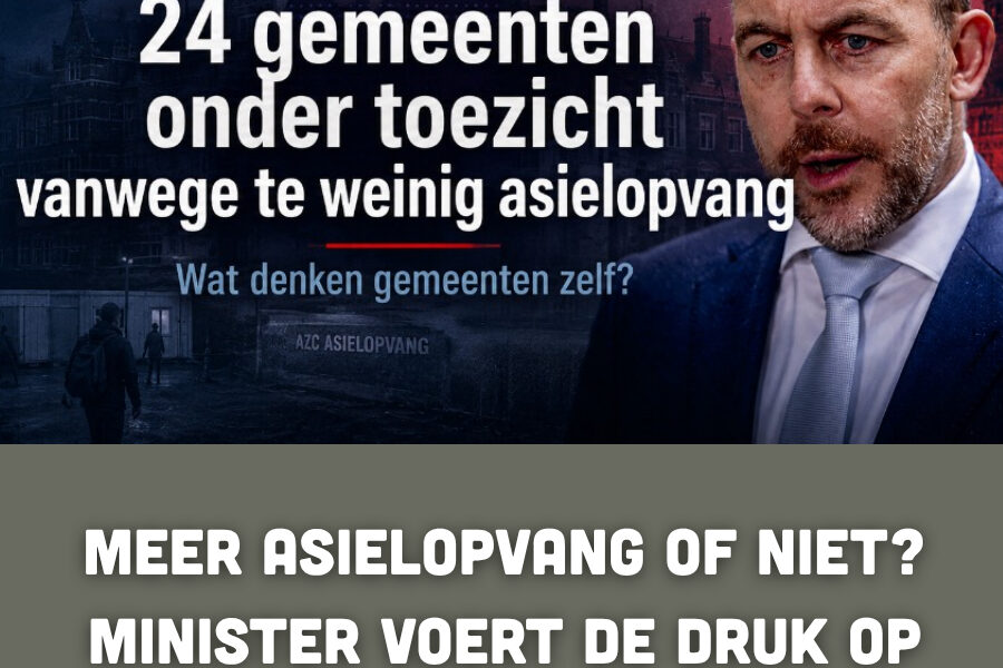 Meer asielopvang of niet? Minister voert de druk op 24 gemeenten fors op