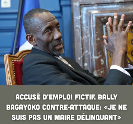 Accusé d’emploi fictif, Bally Bagayoko contre-attaque : « Je ne suis pas un maire délinquant »