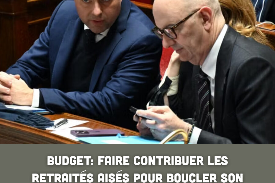 Budget: Faire contribuer les retraités aisés pour boucler son budget, le pari que Sébastien Lecornu semble prêt à briser