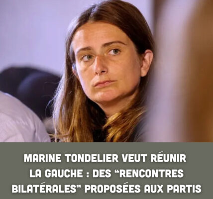 Marine Tondelier veut réunir la gauche : des “rencontres bilatérales” proposées aux partis