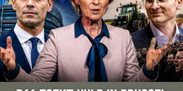 D66 zoekt hulp in Brussel tegen “extreemrechtse opmars” door stikstofcrisis