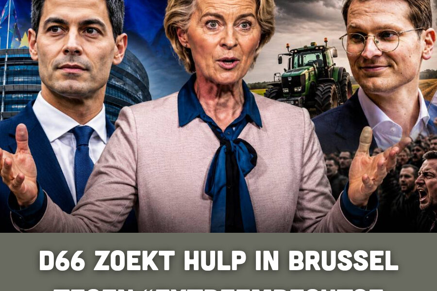 D66 zoekt hulp in Brussel tegen “extreemrechtse opmars” door stikstofcrisis