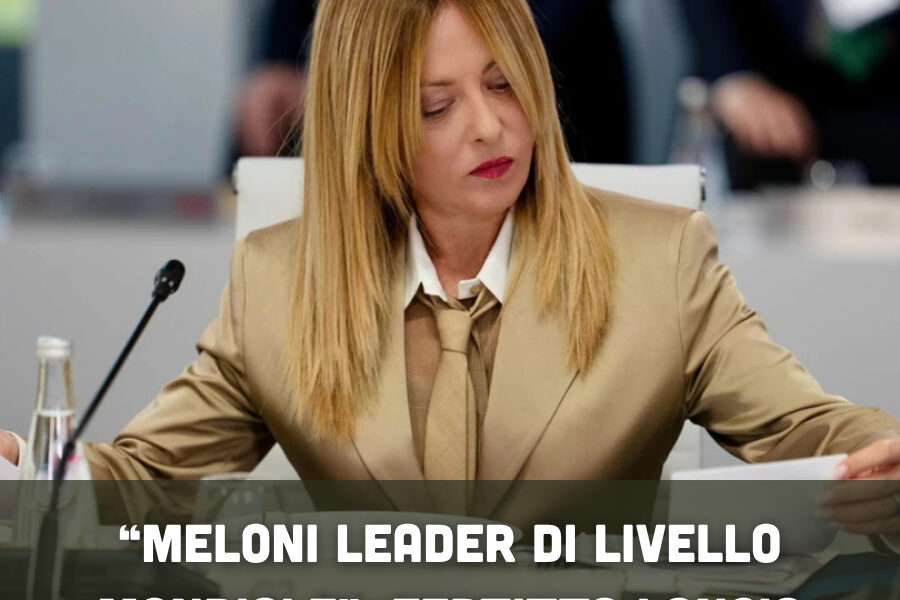 “Meloni leader di livello mondiale”: Fertitta lancia una frase che fa discutere