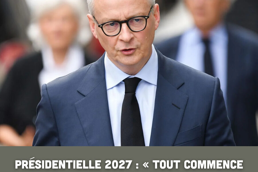 Présidentielle 2027 : « Tout commence »… Bruno Le Maire prépare-t-il son entrée dans la course à droite ?