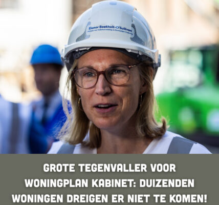Woningplan kabinet krijgt flinke tegenvaller: duizenden woningen komen er niet