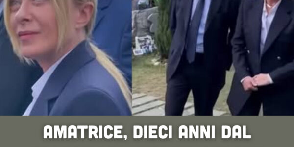 Amatrice, dieci anni dal terremoto: Meloni depone una corona e incontra i familiari delle vittime