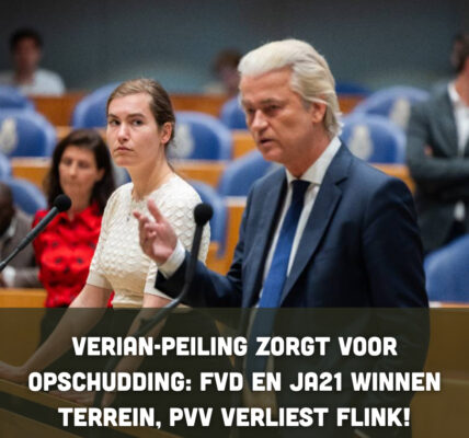Verian-peiling zorgt voor opschudding: FVD en JA21 winnen terrein, PVV verliest flink!