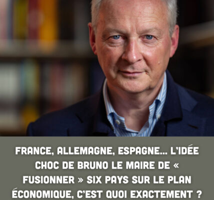 France, Allemagne, Espagne… l’idée choc de Bruno Le Maire de « fusionner » six pays sur le plan économique, c’est quoi exactement ?