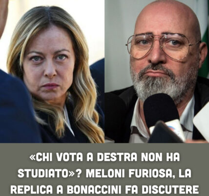 «Chi vota a destra non ha studiato»? Meloni furiosa, la replica a Bonaccini fa discutere