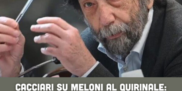 Cacciari su Meloni al Quirinale: «Non mi scandalizzerebbe, sarebbe la conclusione logica della politica italiana»