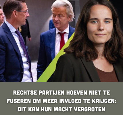 Rechtse partijen hoeven niet te fuseren om meer invloed te krijgen: dit kan hun macht vergroten