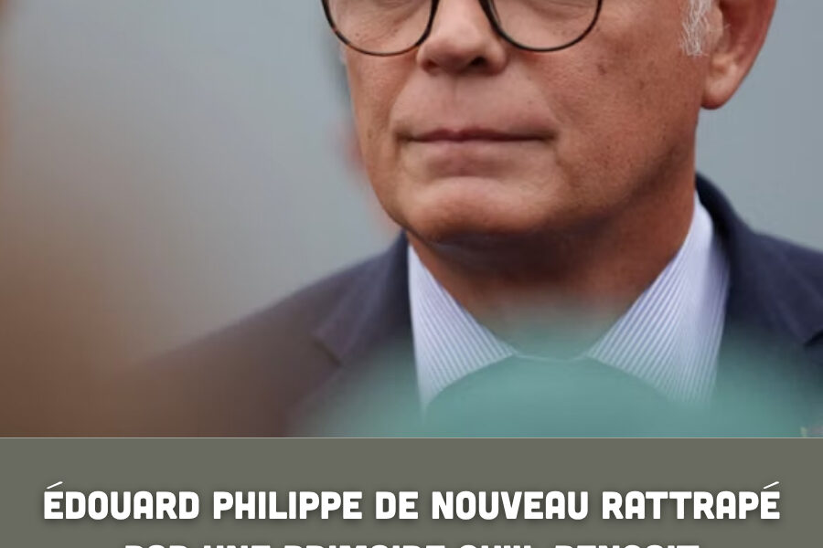 Édouard Philippe de nouveau rattrapé par une primaire qu’il pensait définitivement écartée avant l’été