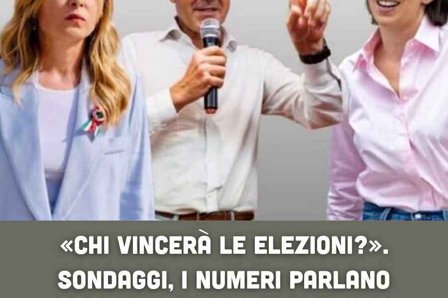 «Chi vincerà le elezioni?». Sondaggi, i numeri parlano chiarissimo: gli italiani hanno già deciso
