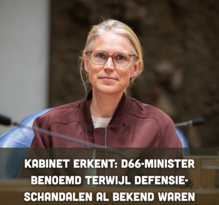 Kabinet geeft het toe: D66-minister benoemd terwijl Defensie-schandalen al bekend waren
