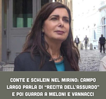 Conte e Schlein nel mirino: Campo Largo parla di “recita dell’assurdo” e poi guarda a Meloni e Vannacci