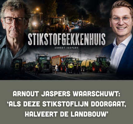 🚨 Arnout Jaspers waarschuwt: ‘Als deze stikstoflijn doorgaat, halveert de landbouw’