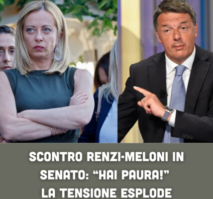 Scontro Renzi-Meloni in Senato: “Hai paura!” La tensione esplode