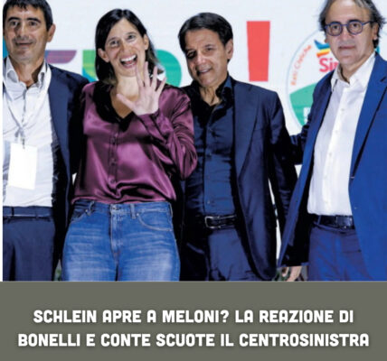 Schlein apre a Meloni? La reazione di Bonelli e Conte scuote il centrosinistra