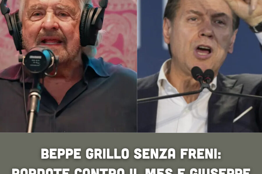 Beppe Grillo senza freni: bordate contro il M5S e Giuseppe Conte nel nuovo podcast