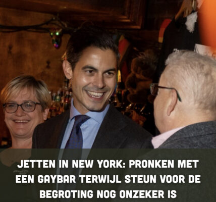 Jetten in New York: pronken met een gaybar terwijl steun voor de begroting nog onzeker is