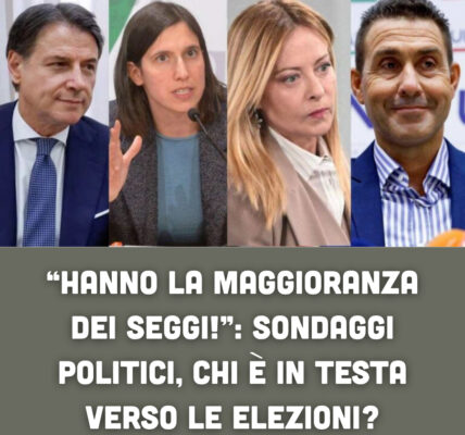 “Hanno la maggioranza dei seggi!”: sondaggi politici, chi è in testa verso le elezioni?