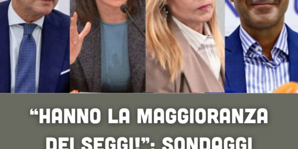 “Hanno la maggioranza dei seggi!”: sondaggi politici, chi è in testa verso le elezioni?